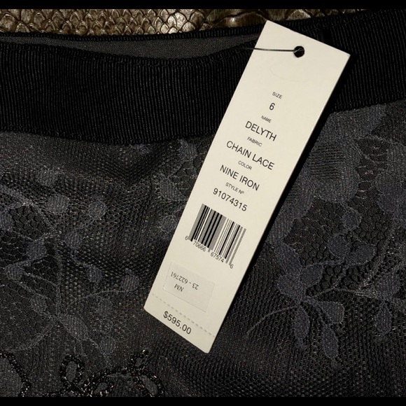 Theory Lace and Sequin Miniskirt - Picture 9 of 10